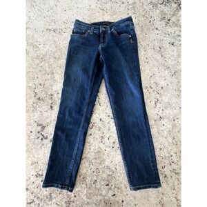 Silver Jeans Suki Skinny Crop Jeans Dark Wash W25 L25